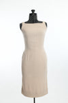 Vintage 1960s XS Classic Beige Wiggle Dress | by That Wilroy Look