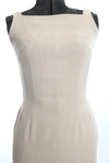 Vintage 1960s XS Classic Beige Wiggle Dress | by That Wilroy Look