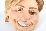 Vintage 2003 Hillary Clinton Latex Full Face Mask | by César