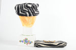 Vintage 1960s Zebra Print Purse & Pill Box Hat Matching Set | by Garay