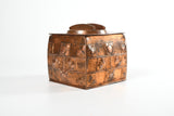 Antique 1900s Copper Clad Archibald Knox Arts & Crafts Tea Caddy Box | by Jennings Brothers