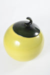 Vintage 1950s Chartreuse Green Crescent Cookie Jar B-8 | by Hull Pottery