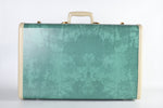 Vintage 1950s Bermuda Green Streamlite Overnight Suitcase | by Samsonite