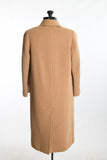 Vintage 1950s XS Tan Camel Hair Long Sleeve Box Coat | by Peck & Peck