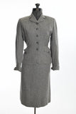 Vintage 1950s XS Gray Wool Skirt Suit | by Bardley for Country and Town