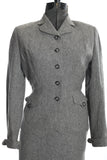Vintage 1950s XS Gray Wool Skirt Suit | by Bardley for Country and Town