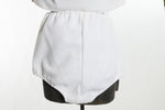 Vintage 1970s XS White Mini Tennis Dress Set