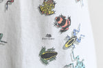 Vintage 1990s Medium Nature Poison Dart Frogs White T Shirt | by Harborside Graphics Sportswear