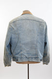 Vintage 1980s Size 46 Blue Denim Lined Work Jacket | by Wrangler