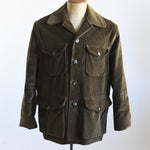 Vintage 1960s Size 40 Brown Corduroy Wool Lined Coat | by Woolrich