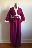 Vintage 1980s Large Fuchsia Purple New Old Stock Robe | by Kayser