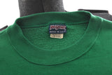 Vintage 1980s Small Green Tulane University Crew Neck Pullover Sweatshirt | by Jansport