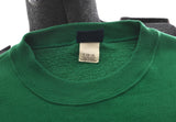 Vintage 1980s Small Green Tulane University Crew Neck Pullover Sweatshirt | by Jansport