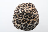 Vintage 1960s Faux Fur Leopard Print Hat | by Delma