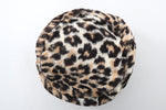 Vintage 1960s Faux Fur Leopard Print Hat | by Delma