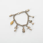 Vintage 1950s Cuban Dancing Rum Charm Bracelet