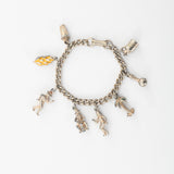 Vintage 1950s Cuban Dancing Rum Charm Bracelet