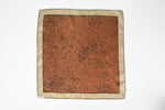 Vintage 1950s Brown Black Speckle Square Silk Scarf | by Vera Neumann