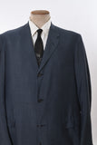 Vintage 1960s Size 44L Blue Sharkskin Sports Jacket | by Hickey Freeman