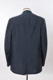 Vintage 1960s Size 44L Blue Sharkskin Sports Jacket | by Hickey Freeman