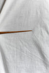 Antique 1910s Large White Bow Crocheted Yoke Handmade Nightgown