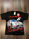Vintage 1990s XL Nascar Double Sided Mark Martin The Terminator #6 NOS T Shirt | by Nutmeg