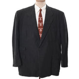 Vintage 1950s Size 48 Charcoal Gray Wool Sports Jacket | by Schaefer Tailoring Co
