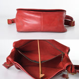 Vintage 1970s Red Leather Classic Pouch Purse 9170 | by Coach