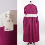 Vintage 1980s Large Fuchsia Purple New Old Stock Robe | by Kayser