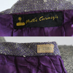 Vintage Early 1950s Small Purple Gray Skirt Suit | by Hattie Carnegie