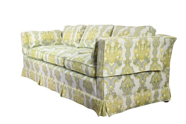 Yellow vintage sofa sales