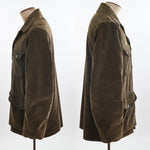 Vintage 1960s Size 40 Brown Corduroy Wool Lined Coat | by Woolrich