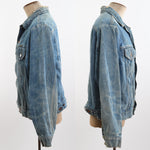 Vintage 1970s Size 46 Blue Denim Work Jacket | by Wrangler