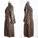 Vintage 1970s Medium Brown Leather Trench Coat | by Winners Circle Fashions for Lord & Taylor