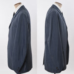 Vintage 1960s Size 44L Blue Sharkskin Sports Jacket | by Hickey Freeman