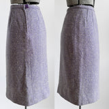 Vintage Early 1950s Small Purple Gray Skirt Suit | by Hattie Carnegie