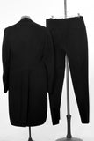 Antique 1910s Formal Peaked Lapel Tailcoat, Trousers, Waistcoat   |   38 Chest