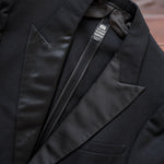 Vintage 1920s Formal Peaked Lapel Tuxedo Jacket, Trousers, Waistcoat   |   38 Chest   |   by Keller-Heumann-Thompson