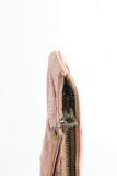 Vintage 1940s Pink Leather Hand Held Purse