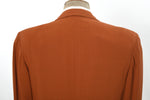 Vintage 1950s Orange Patch Pocket Summer Rockabilly Suit Jacket   |  Size 40