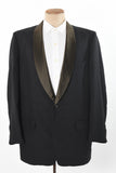 Vintage 1950s Shawl Collar Tuxedo Jacket, Trousers, Braces  |    42R   |   by Palm Beach