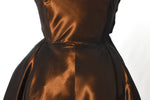 Vintage 1950s Copper Bust Shelf Halter Jacket Party Dress Set  | XXS | by Lorrie Deb