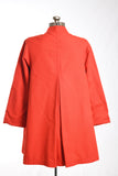 Vintage 1960s Mod Orange Canvas Swing Coat    |   Medium   |    by London Fog