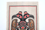 Vintage 1970s Pacific Northwest Canada Totem Souvenir Tea Towel | by Skemo