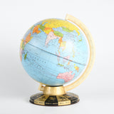 vintage 1960s metal zodiac world globe