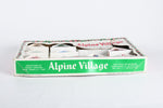 Vintage 1970s Alpine Village Cottages Cathedral Holiday Light Set   |   by Regency Industries