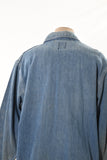 Vintage 1970s Denim Workwear Chore Coat |  2XL |  by Big Mac