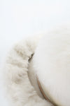 Vintage 1960s Off White Plush Fur Felt Brimmed Day Hat   |   by Schiaparelli Paris