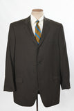 Vintage 1960s Brown 2 Piece Suit | 44L 37" Waist | by Shillito's