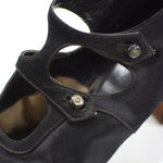 Antique 1910s Black Silk Satin High Heels   |   by Laird Schober